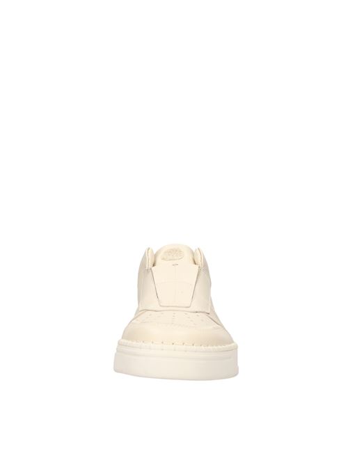 Sneakers in pelle e spugna OA NON-FASHION | 086 MIX CALFBIANCO